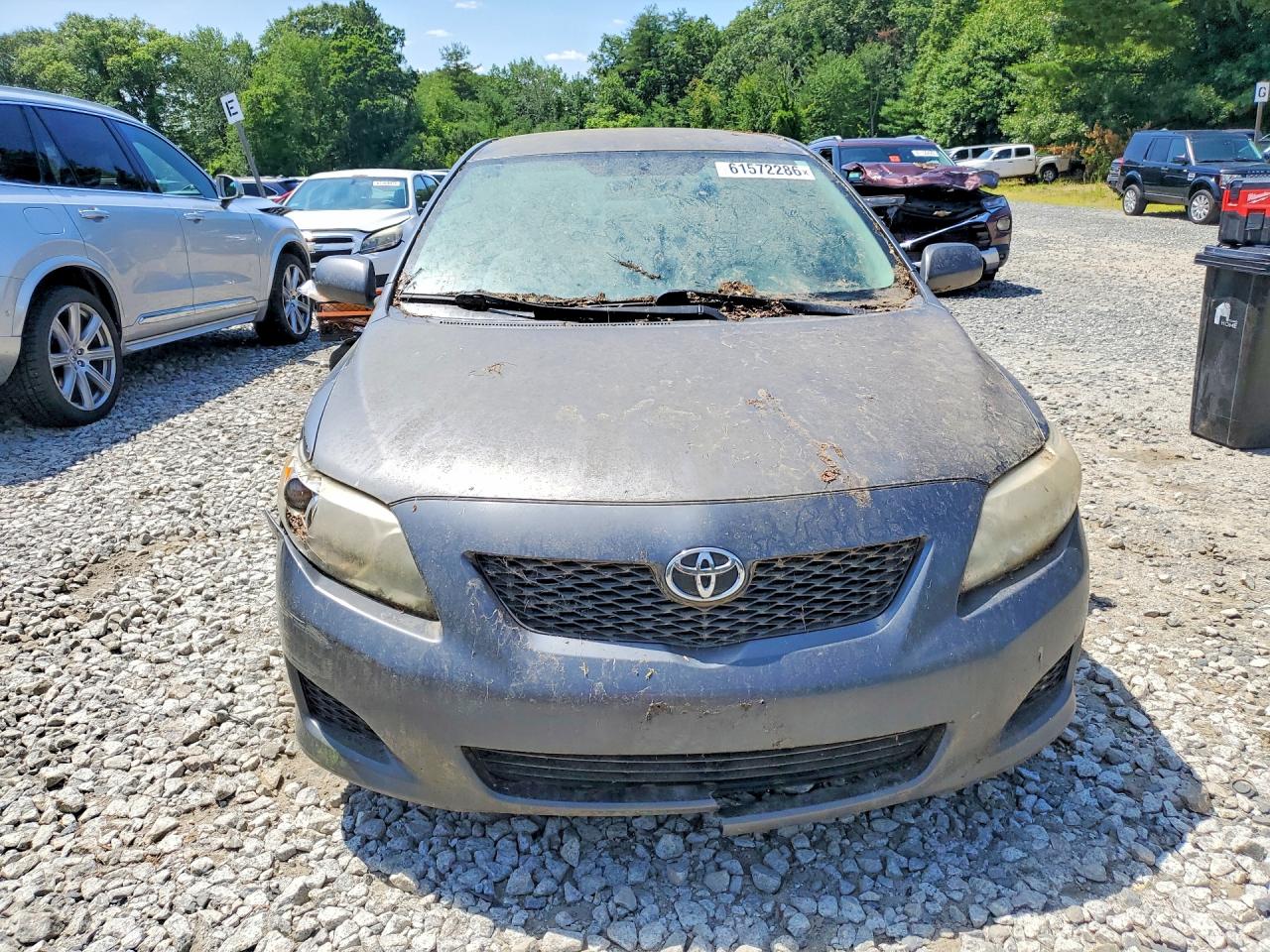 2010 Toyota Corolla Le Gray vin: 2T1BU4EE7AC277700