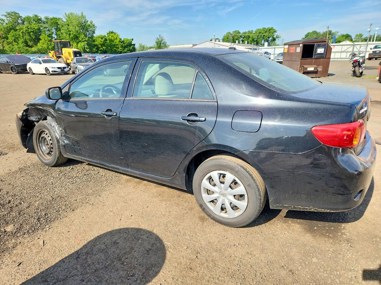 2010 Toyota Corolla Le Black vin: 2T1BU4EE7AC278510