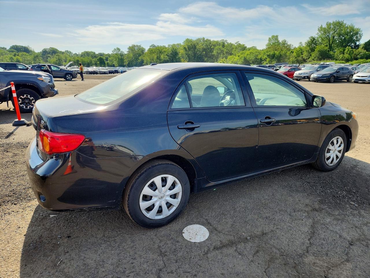 2010 Toyota Corolla Le Black vin: 2T1BU4EE7AC278510