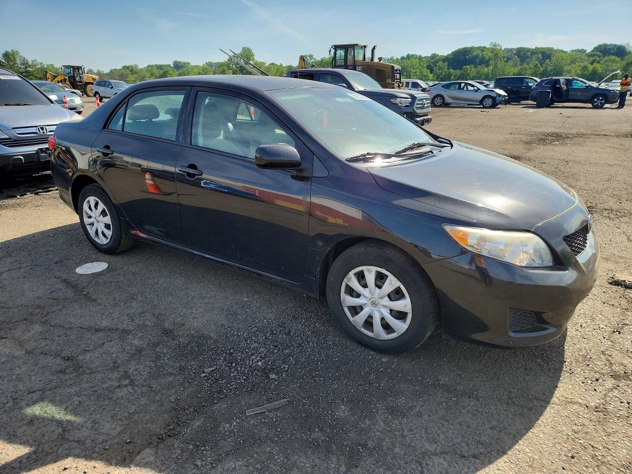 2010 Toyota Corolla Le Black vin: 2T1BU4EE7AC278510