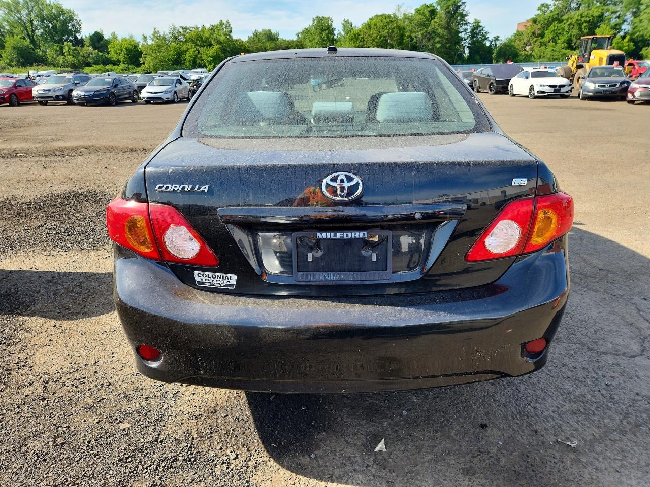 2010 Toyota Corolla Le Black vin: 2T1BU4EE7AC278510
