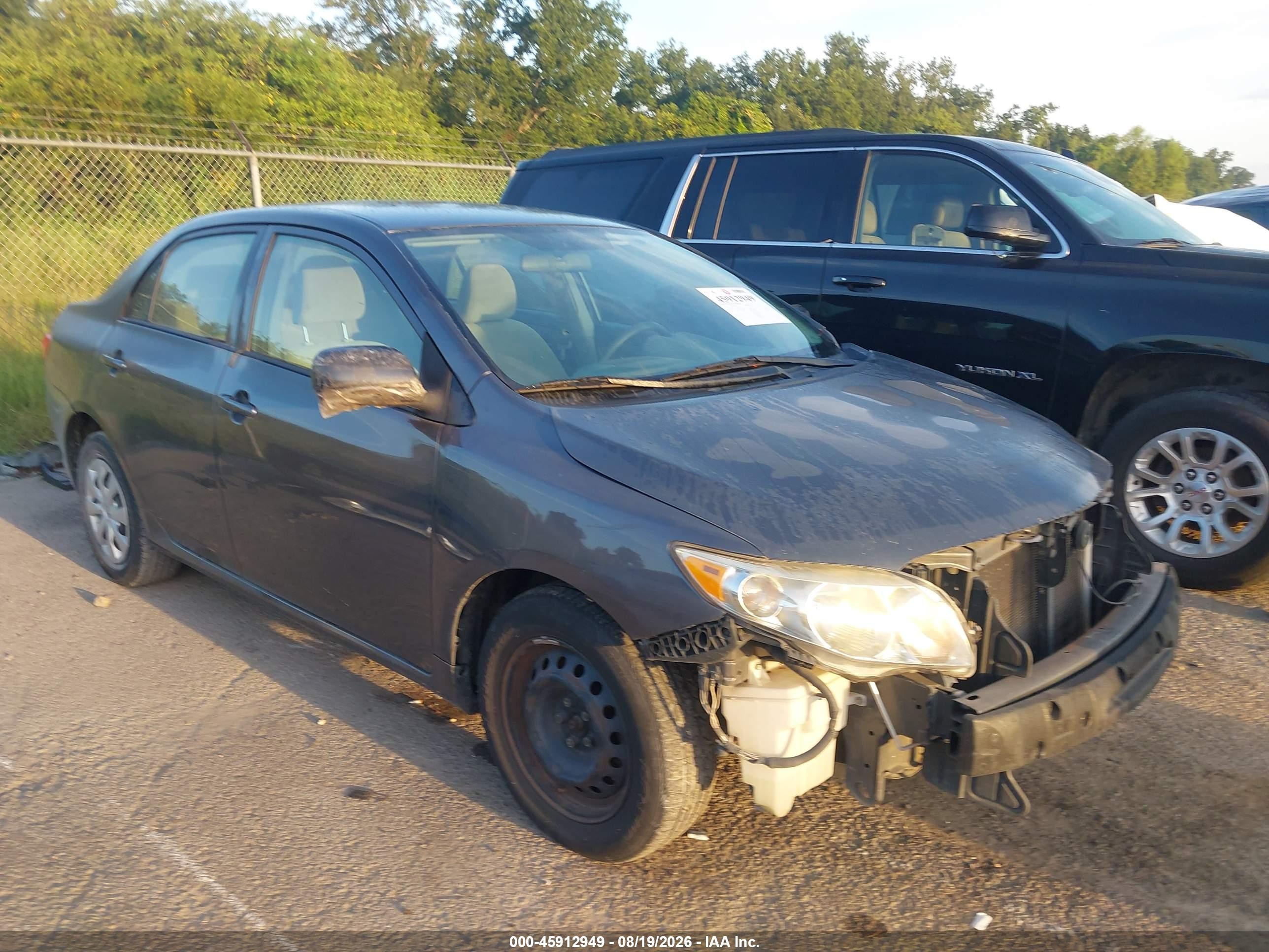 2010 Toyota Corolla Le Серый vin: 2T1BU4EE7AC294576