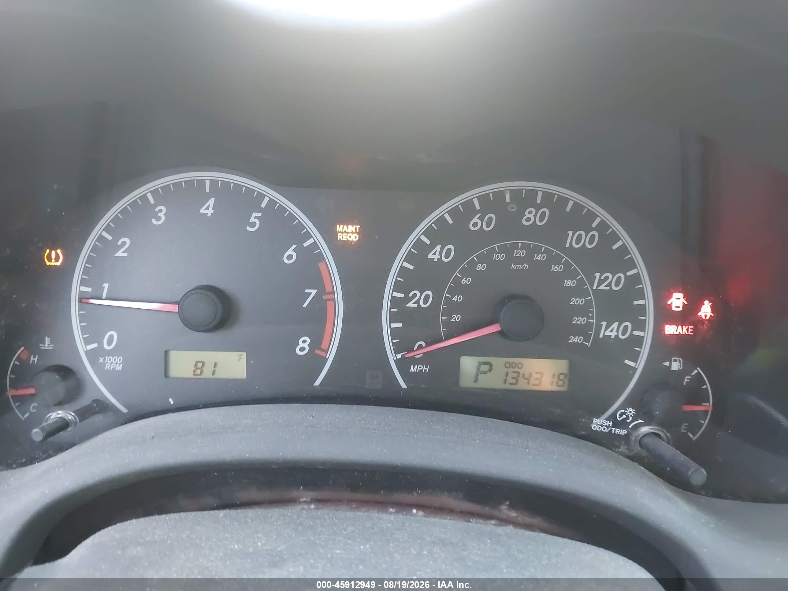 2010 Toyota Corolla Le Серый vin: 2T1BU4EE7AC294576