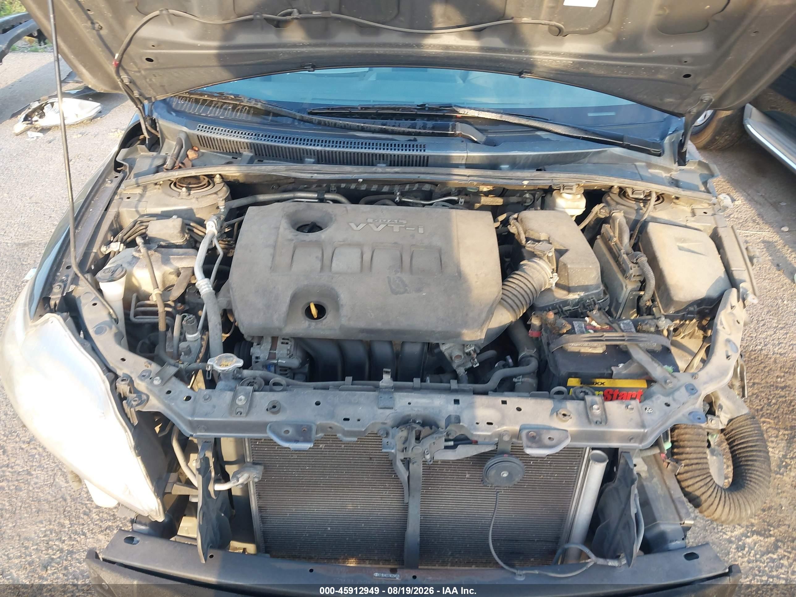 2010 Toyota Corolla Le Серый vin: 2T1BU4EE7AC294576