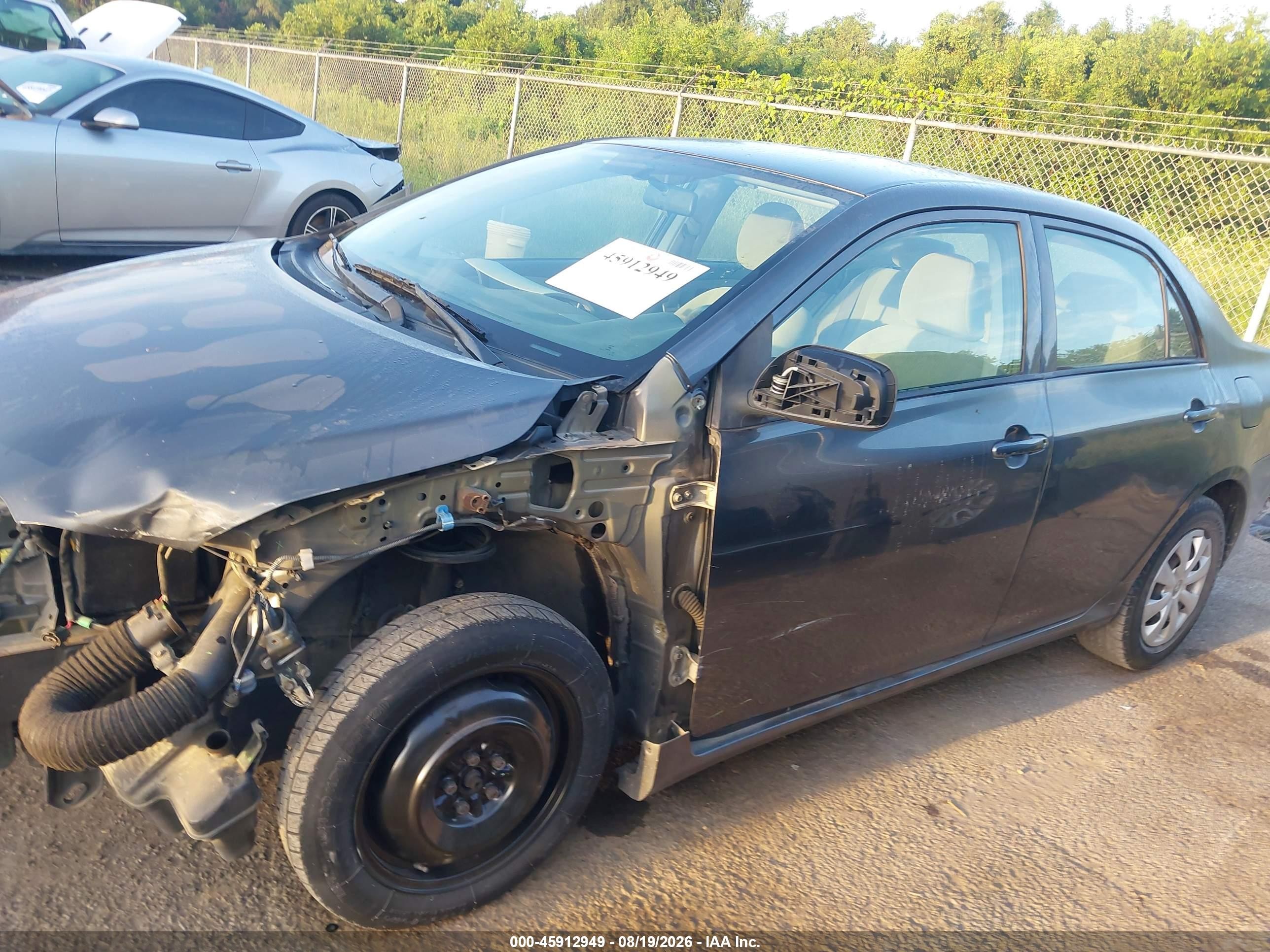 2010 Toyota Corolla Le Серый vin: 2T1BU4EE7AC294576