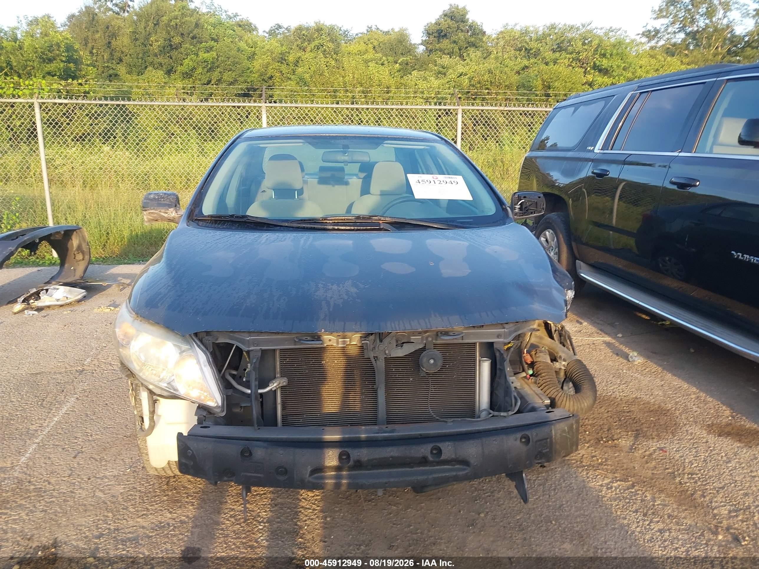 2010 Toyota Corolla Le Серый vin: 2T1BU4EE7AC294576