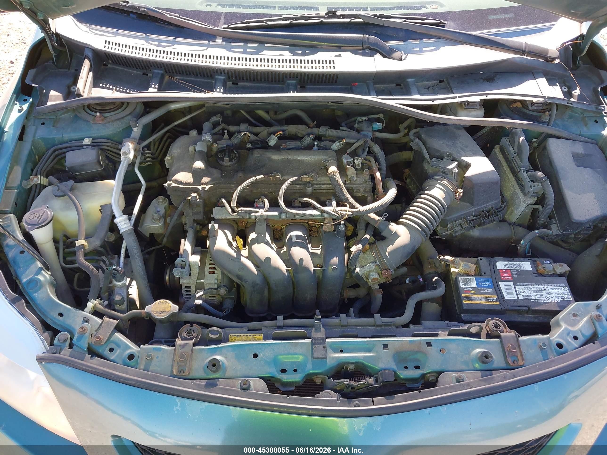 2010 Toyota Corolla Le Teal vin: 2T1BU4EE7AC295789
