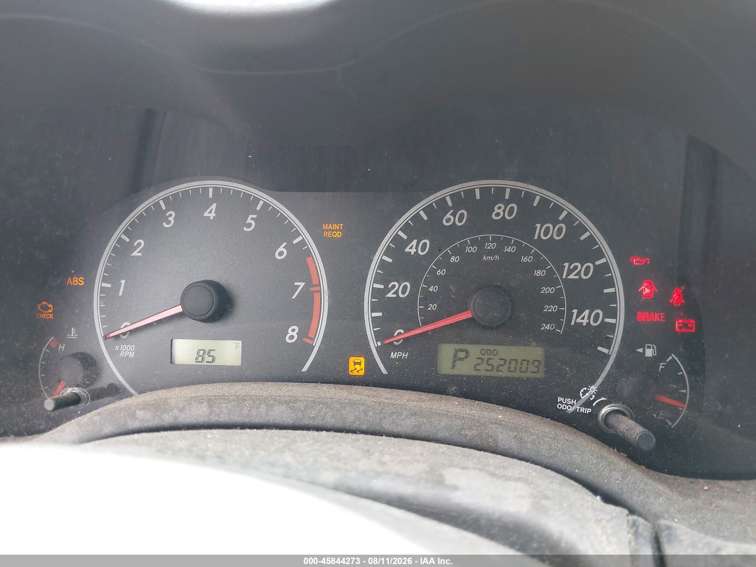 2010 Toyota Corolla Le Gray vin: 2T1BU4EE7AC301235