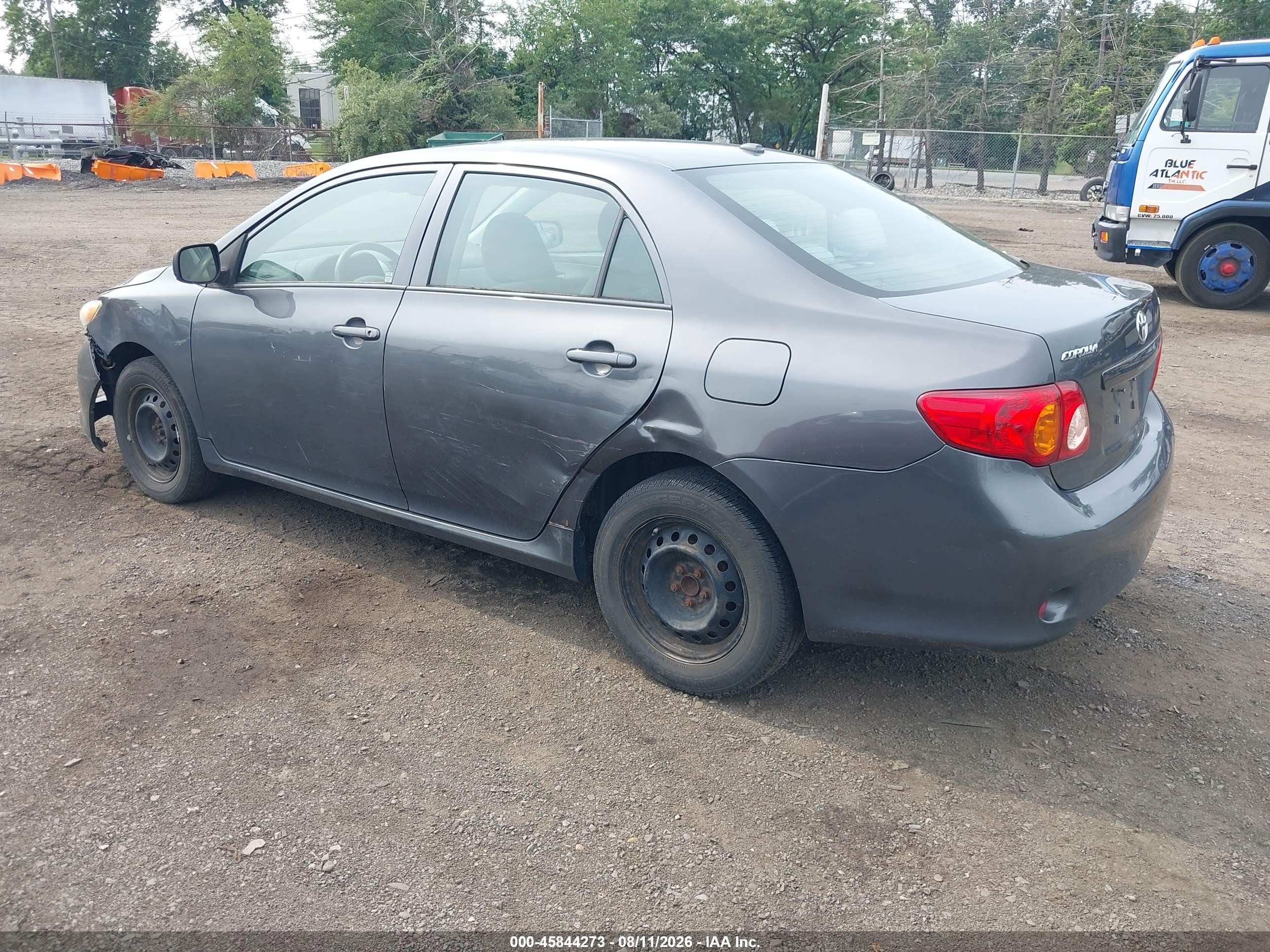 2010 Toyota Corolla Le Gray vin: 2T1BU4EE7AC301235