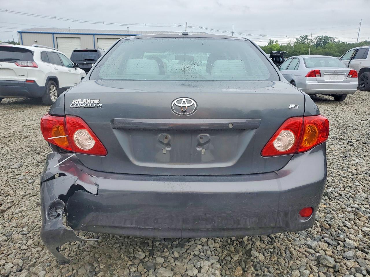 2010 Toyota Corolla Le Gray vin: 2T1BU4EE7AC301607
