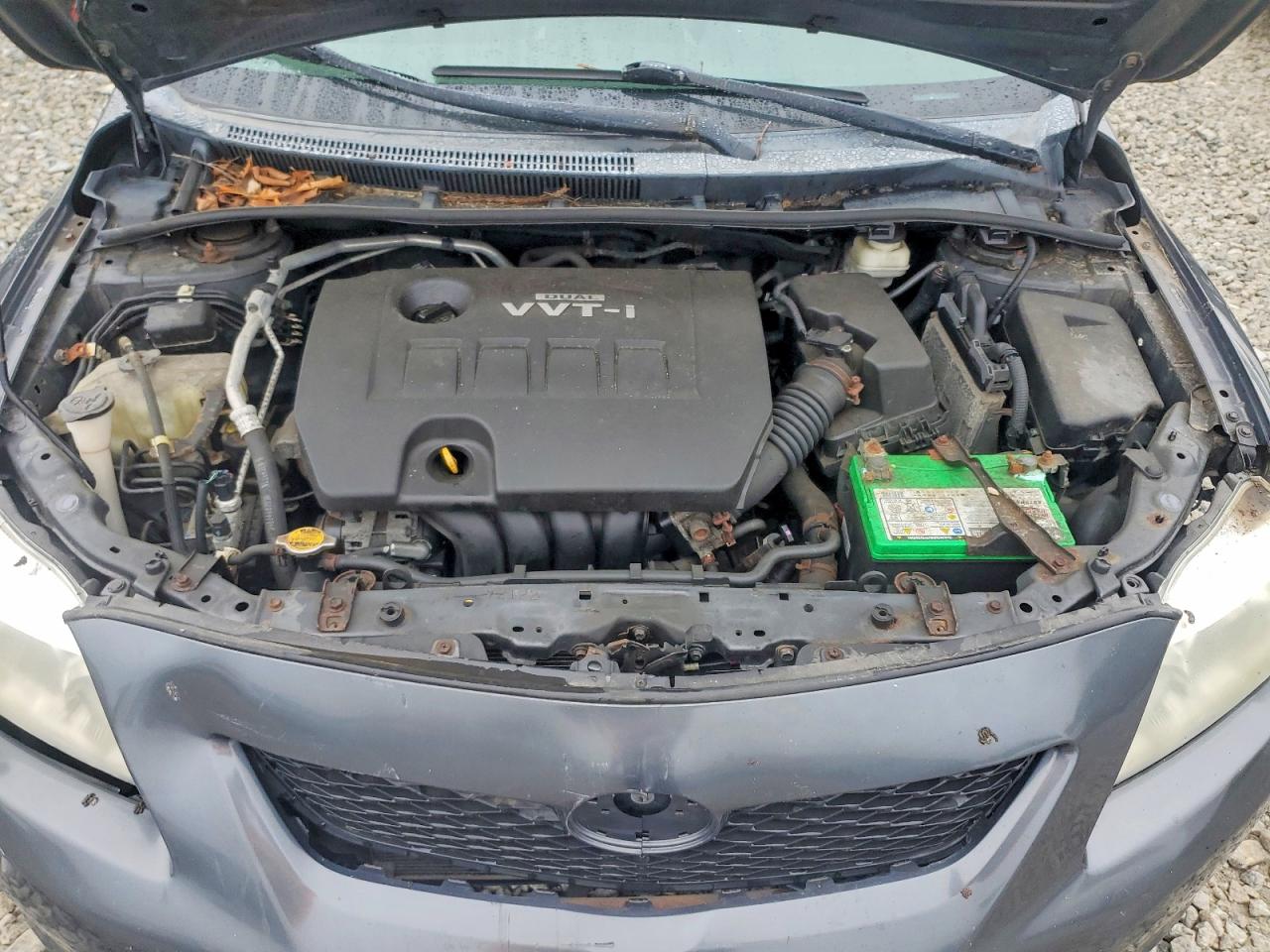 2010 Toyota Corolla Le Gray vin: 2T1BU4EE7AC301607