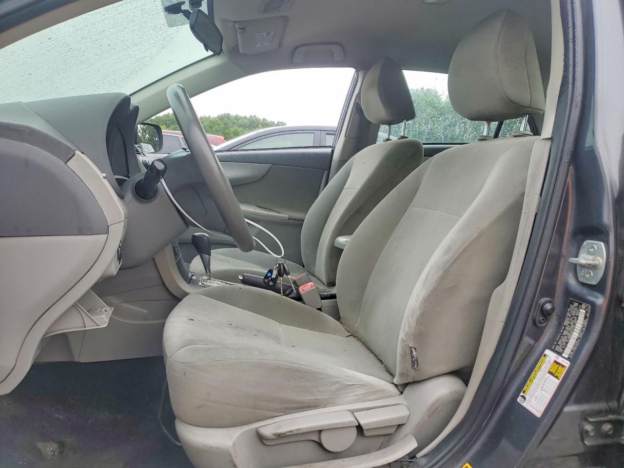 2010 Toyota Corolla Le Gray vin: 2T1BU4EE7AC301607