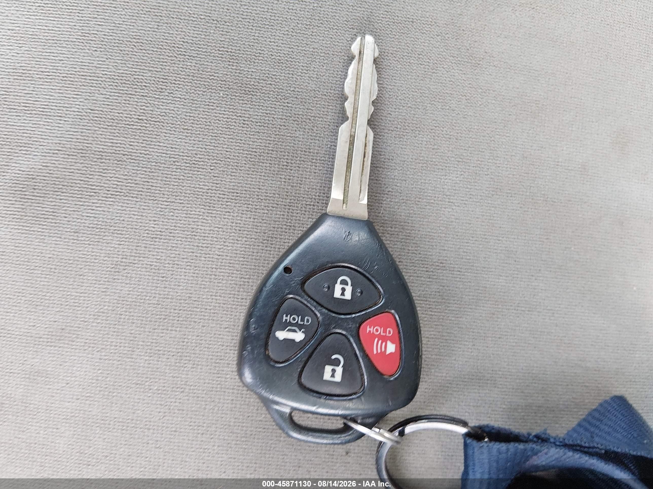 2010 Toyota Corolla Le Синий vin: 2T1BU4EE7AC309237