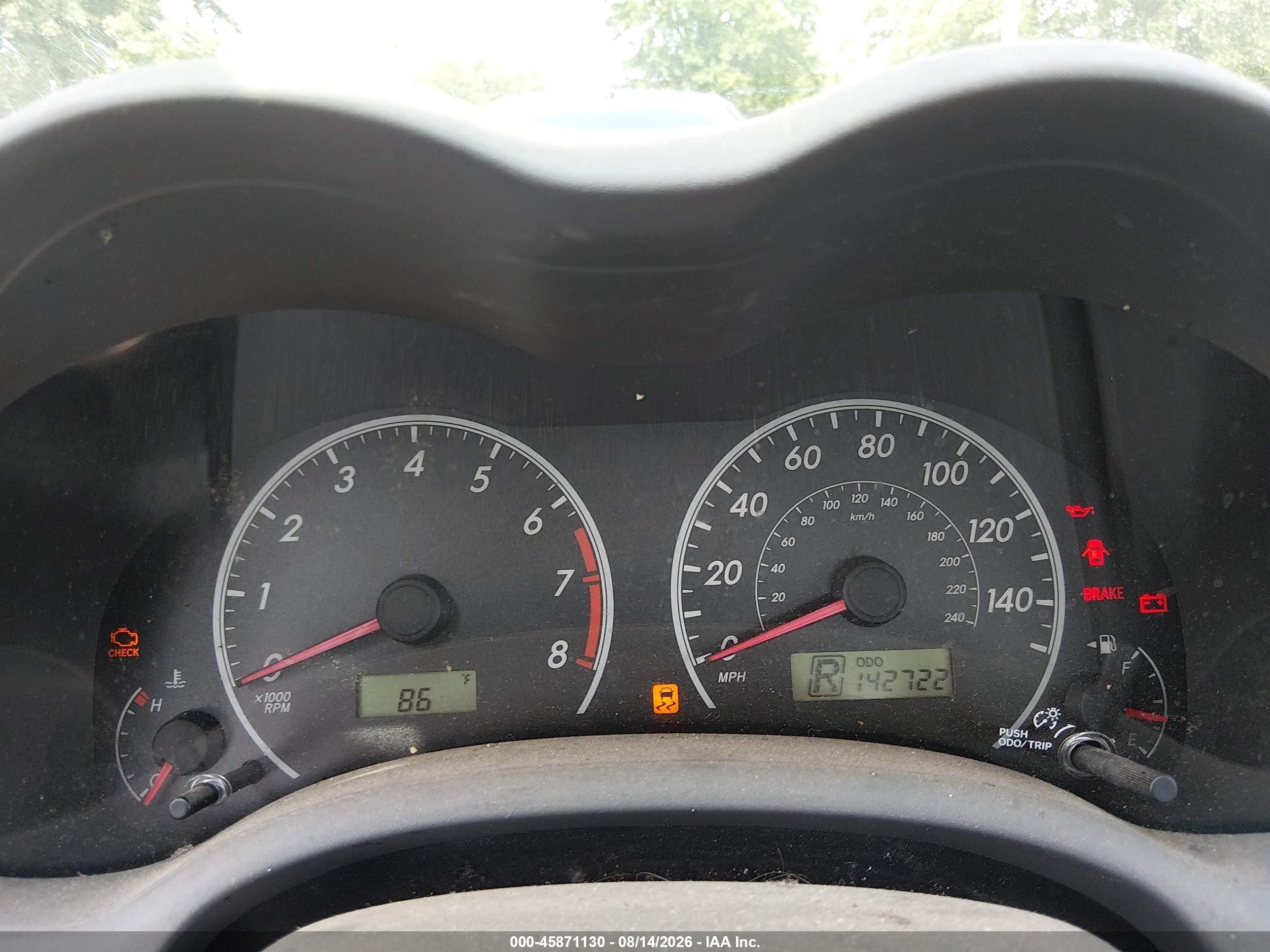 2010 Toyota Corolla Le Синий vin: 2T1BU4EE7AC309237