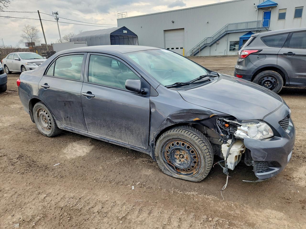 2010 Toyota Corolla Base Gray vin: 2T1BU4EE7AC320979
