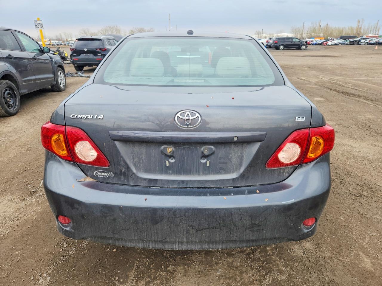 2010 Toyota Corolla Base Gray vin: 2T1BU4EE7AC320979