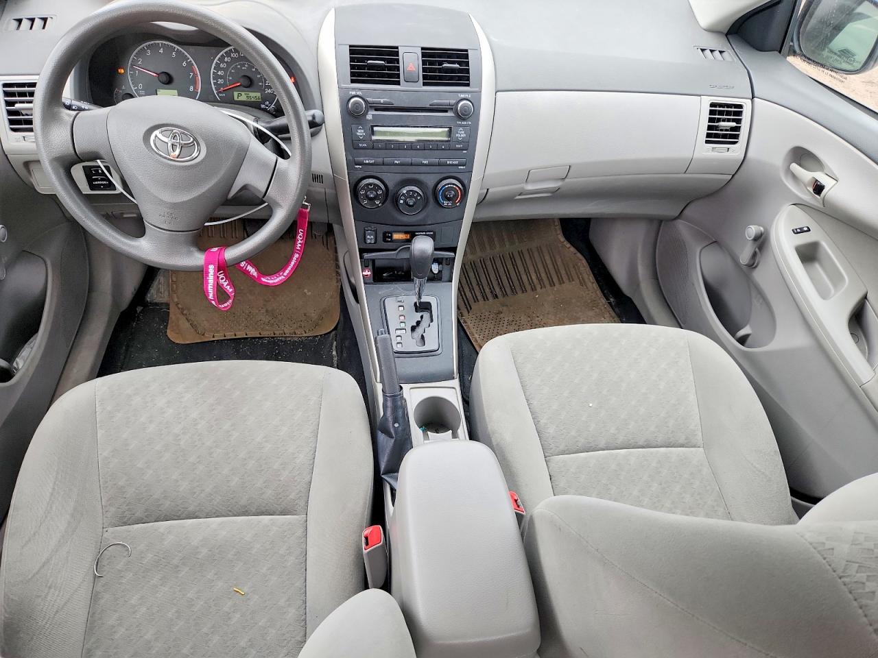 2010 Toyota Corolla Base Gray vin: 2T1BU4EE7AC320979