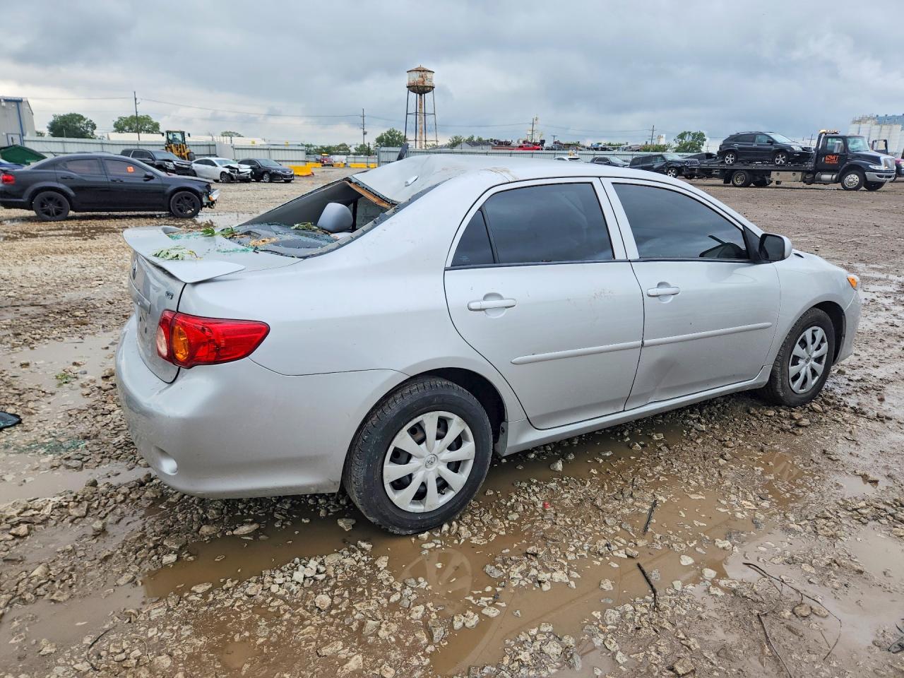 2010 Toyota Corolla Le Silver vin: 2T1BU4EE7AC407166