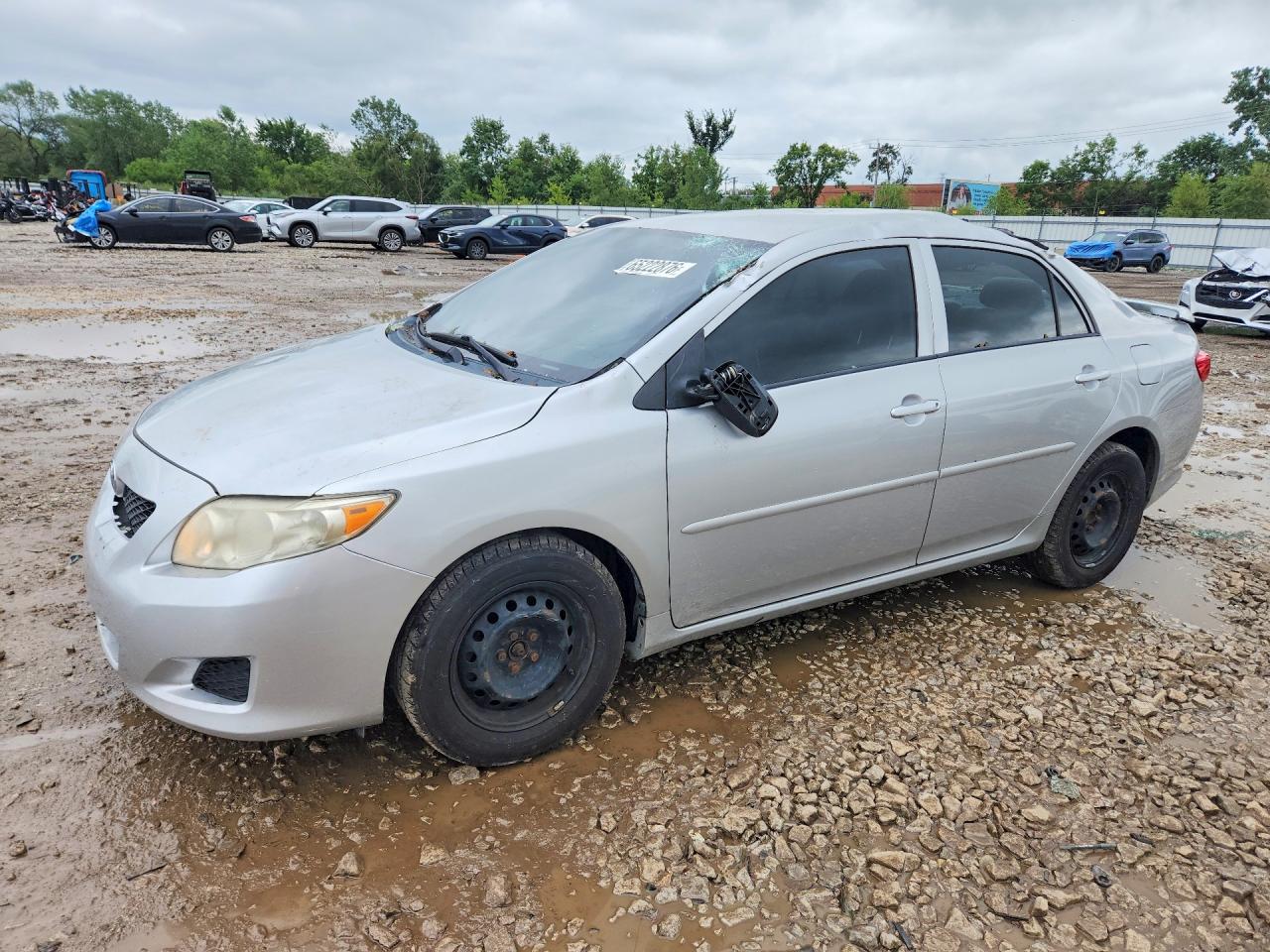 2010 Toyota Corolla Le Silver vin: 2T1BU4EE7AC407166