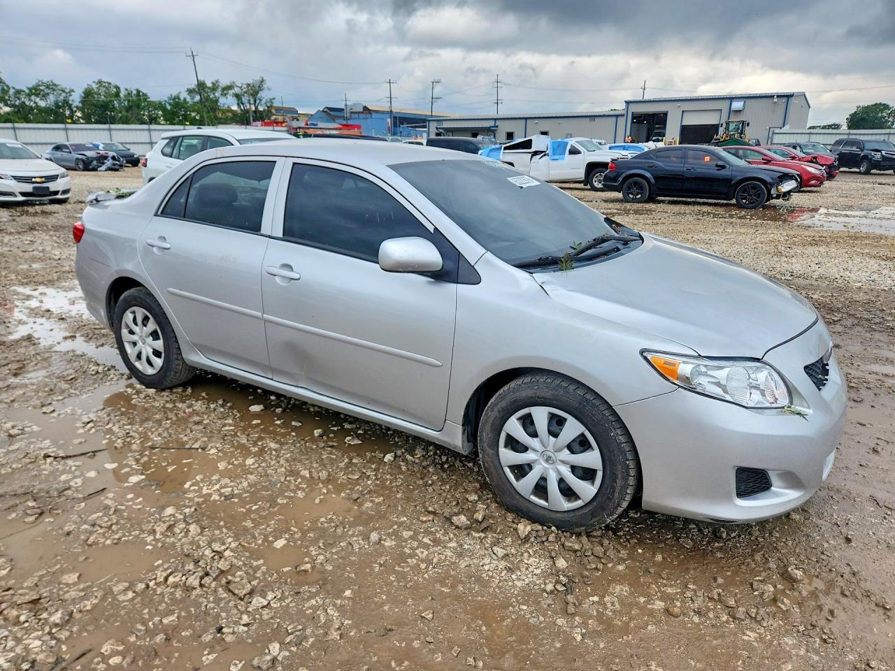 2010 Toyota Corolla Le Silver vin: 2T1BU4EE7AC407166