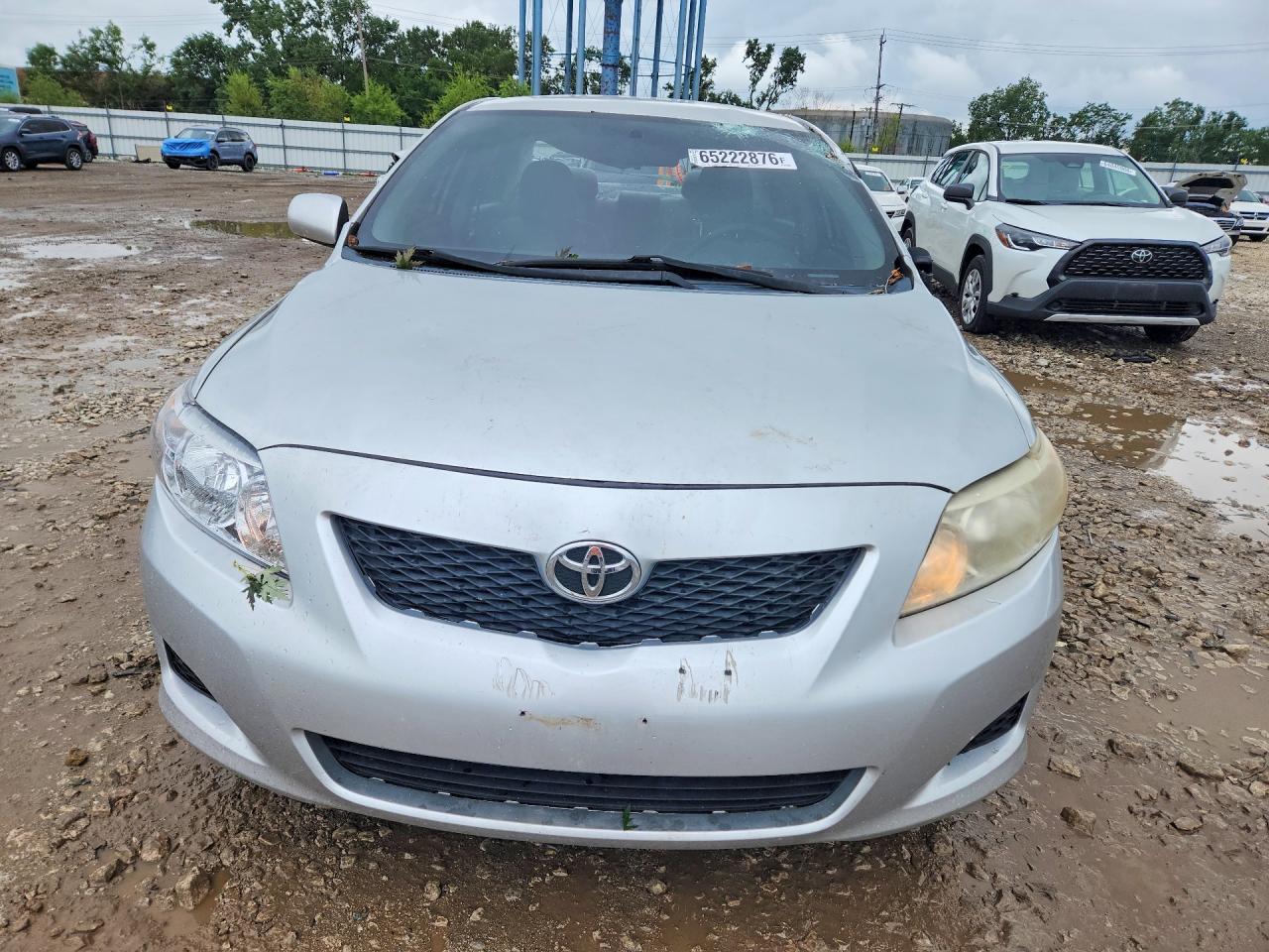 2010 Toyota Corolla Le Silver vin: 2T1BU4EE7AC407166