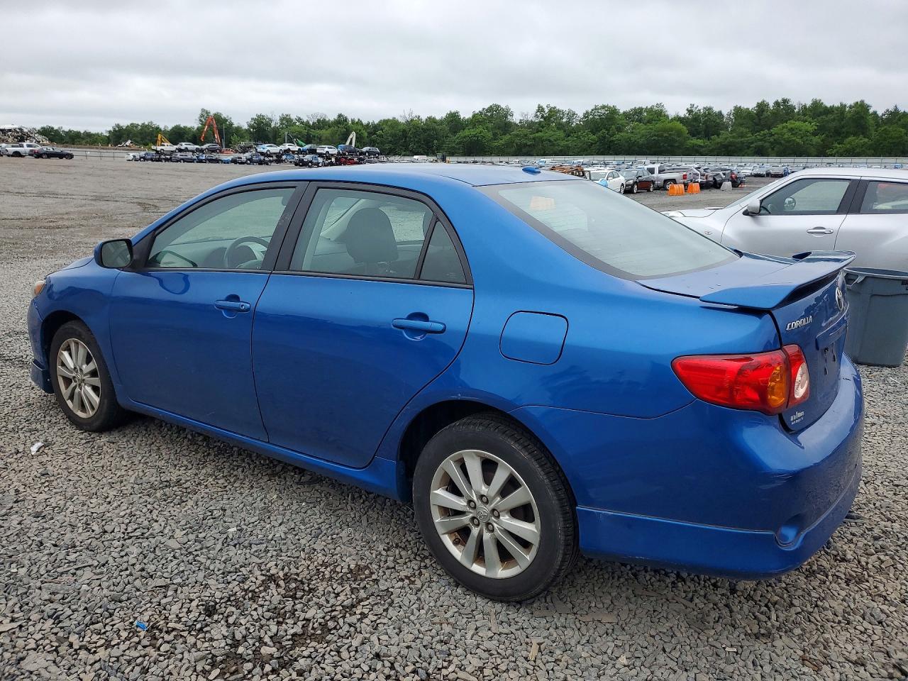 2010 Toyota Corolla S Blue vin: 2T1BU4EE7AC411010