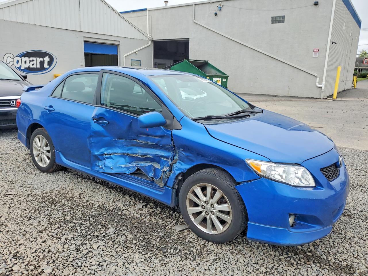 2010 Toyota Corolla S Blue vin: 2T1BU4EE7AC411010