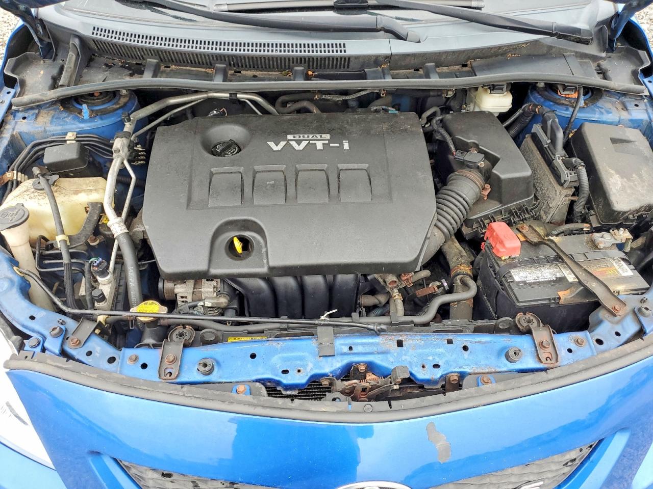 2010 Toyota Corolla S Blue vin: 2T1BU4EE7AC411010