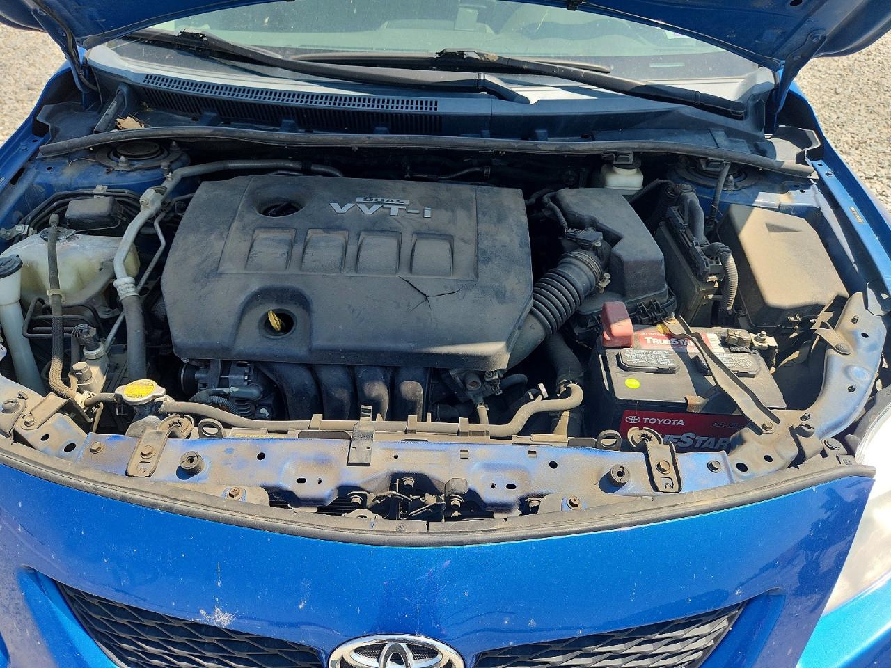 2010 Toyota Corolla Le Blue vin: 2T1BU4EE7AC418216