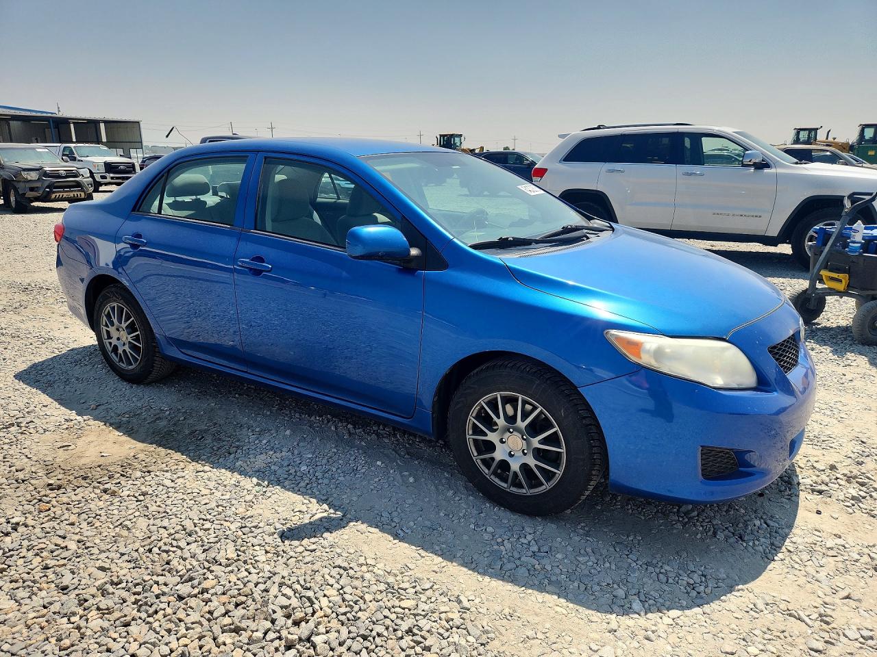2010 Toyota Corolla Le Blue vin: 2T1BU4EE7AC418216