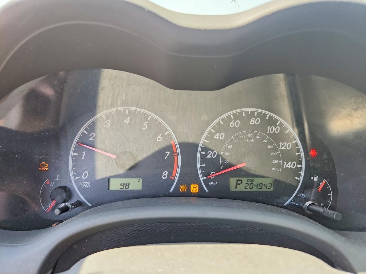 2010 Toyota Corolla Le Blue vin: 2T1BU4EE7AC418216