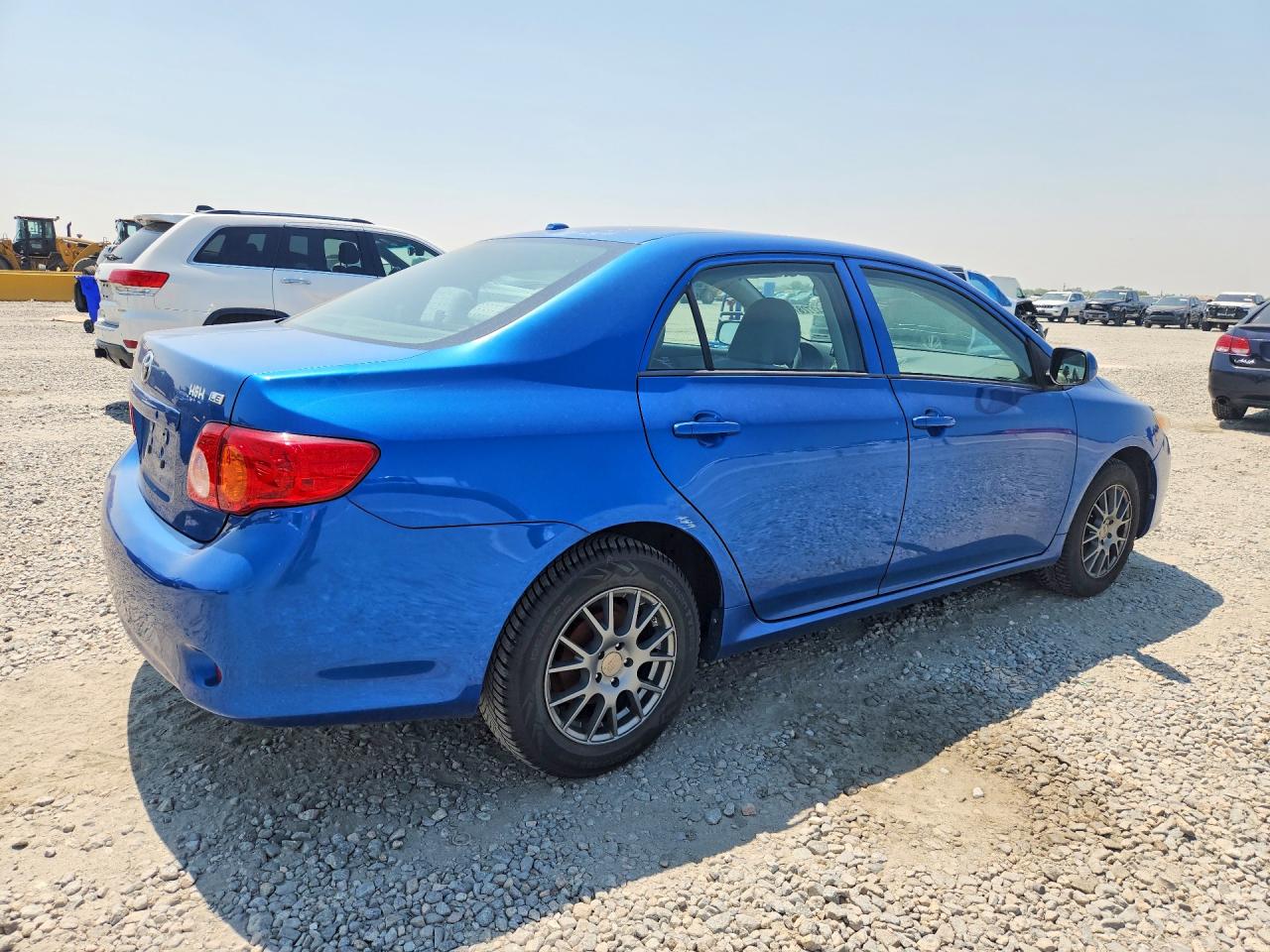 2010 Toyota Corolla Le Blue vin: 2T1BU4EE7AC418216
