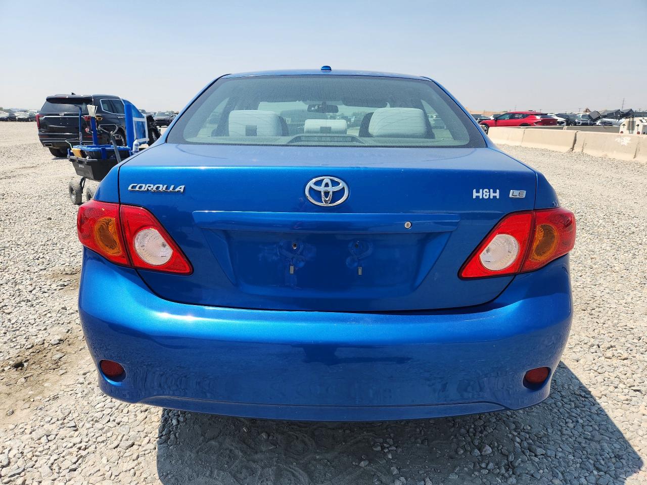 2010 Toyota Corolla Le Blue vin: 2T1BU4EE7AC418216