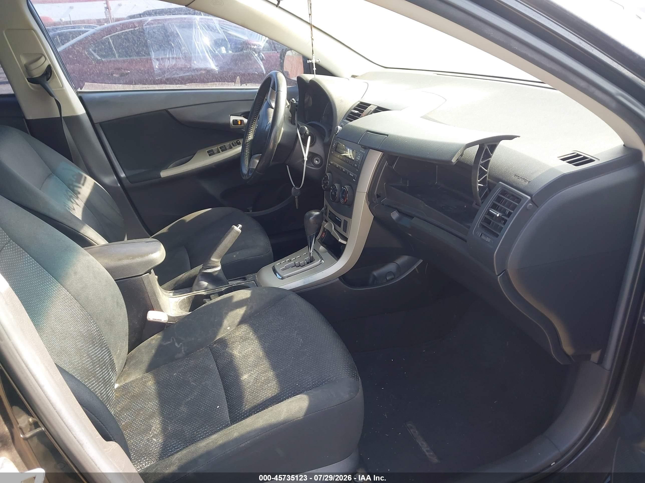 2010 Toyota Corolla S Black vin: 2T1BU4EE7AC430088