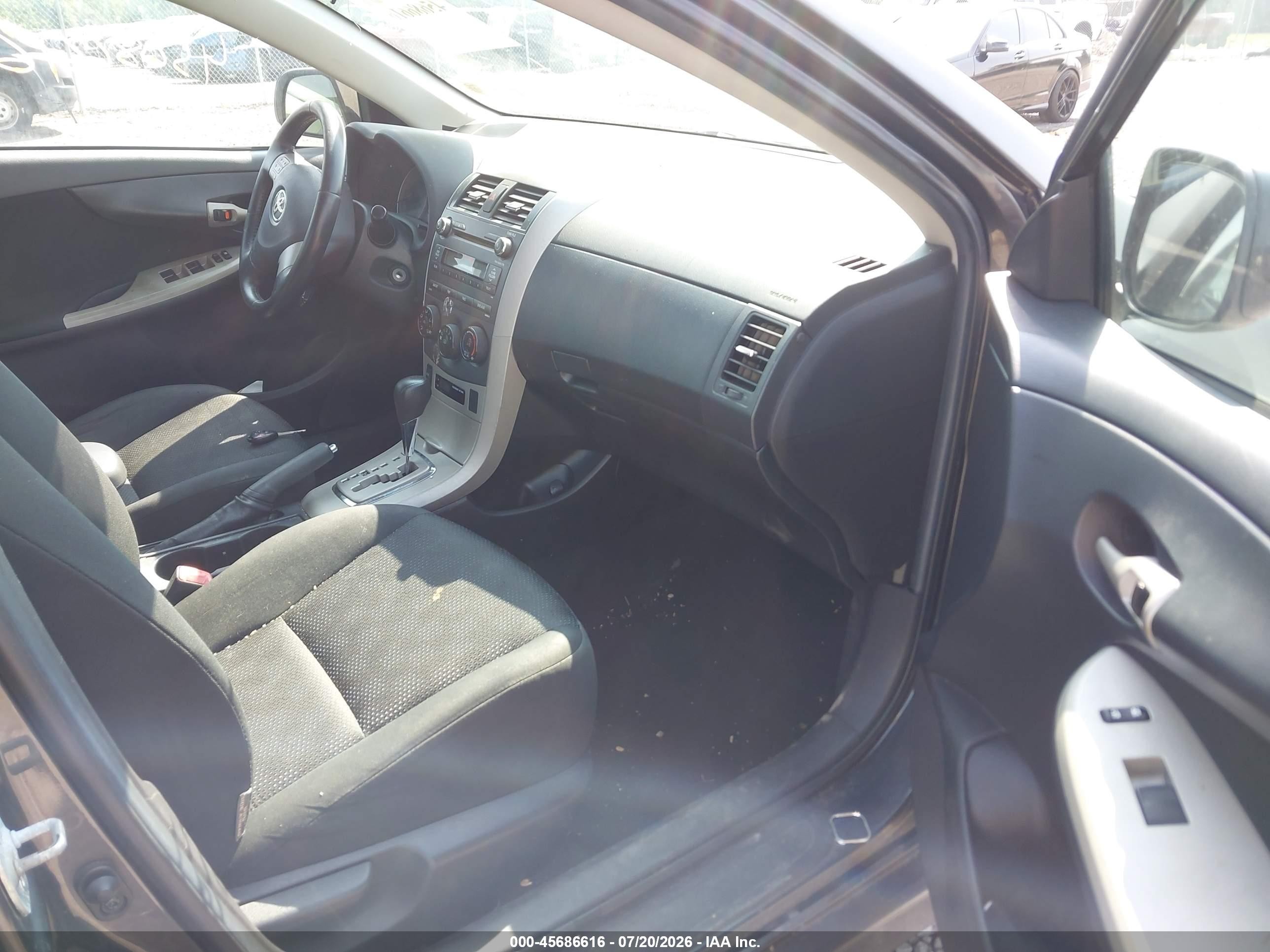 2010 Toyota Corolla S Gray vin: 2T1BU4EE7AC449109