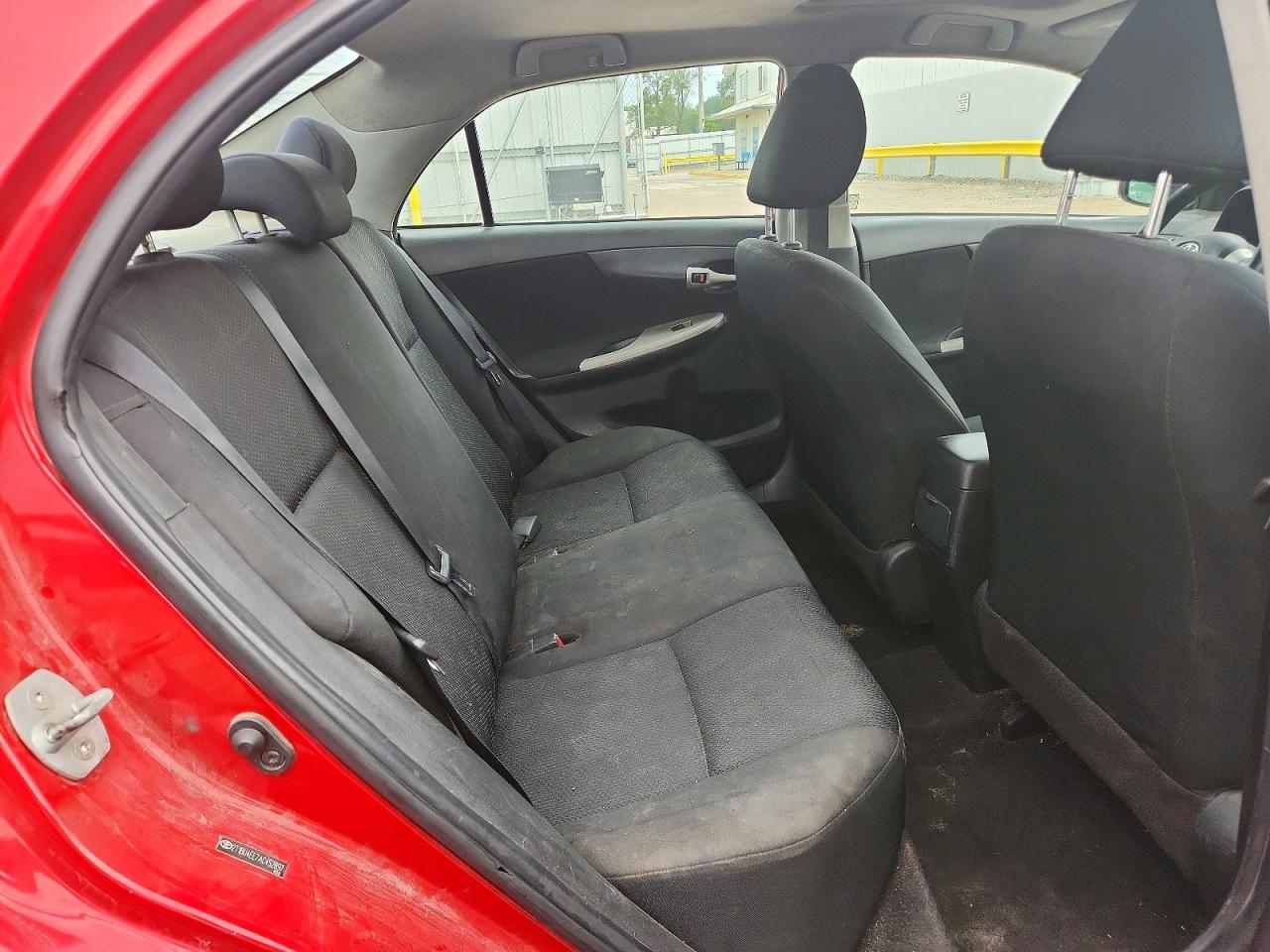 2010 Toyota Corolla S Red vin: 2T1BU4EE7AC452897