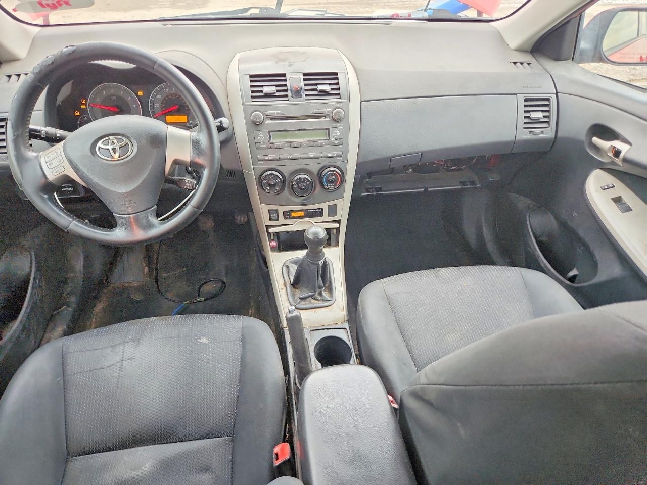 2010 Toyota Corolla S Red vin: 2T1BU4EE7AC452897