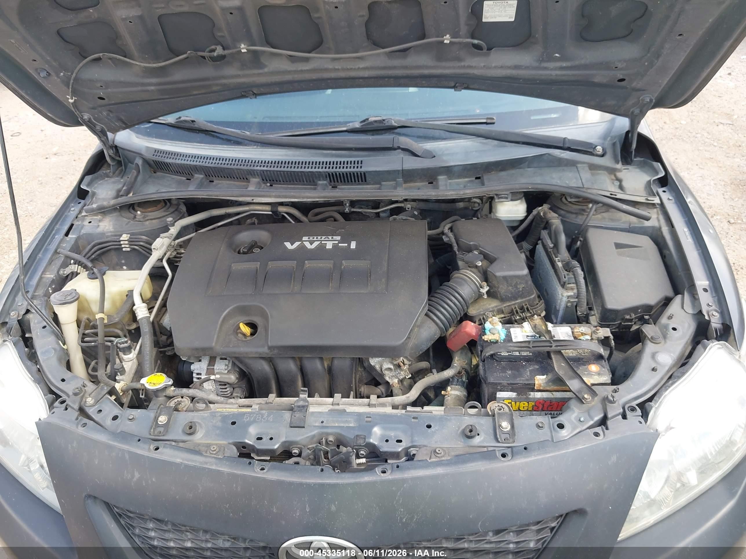 2010 Toyota Corolla S Черный vin: 2T1BU4EE7AC476097