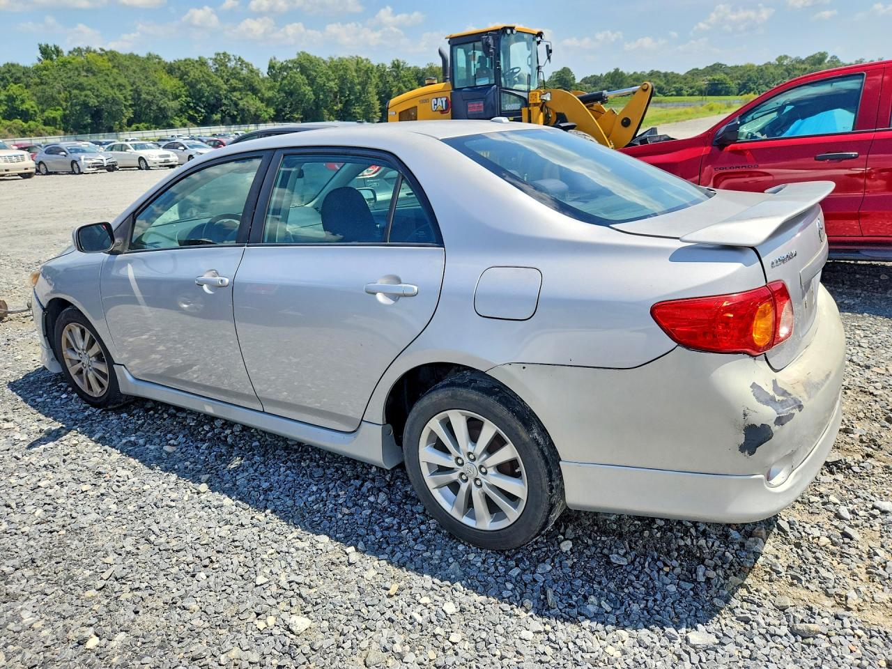2010 Toyota Corolla Silver vin: 2T1BU4EE7AC487021