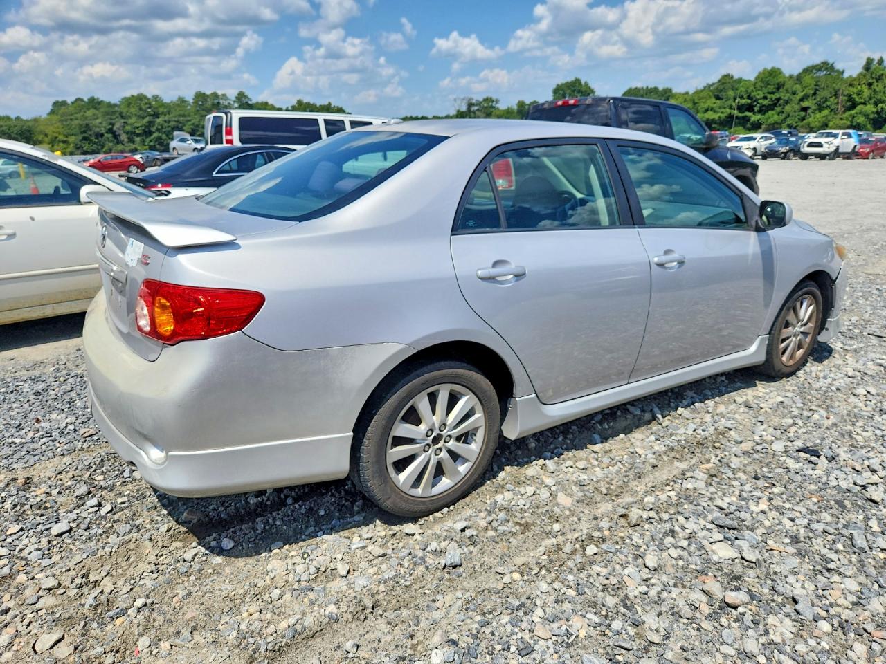 2010 Toyota Corolla Silver vin: 2T1BU4EE7AC487021