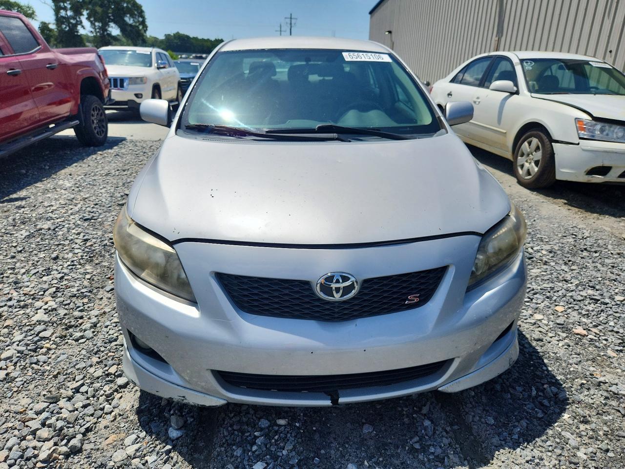 2010 Toyota Corolla Silver vin: 2T1BU4EE7AC487021