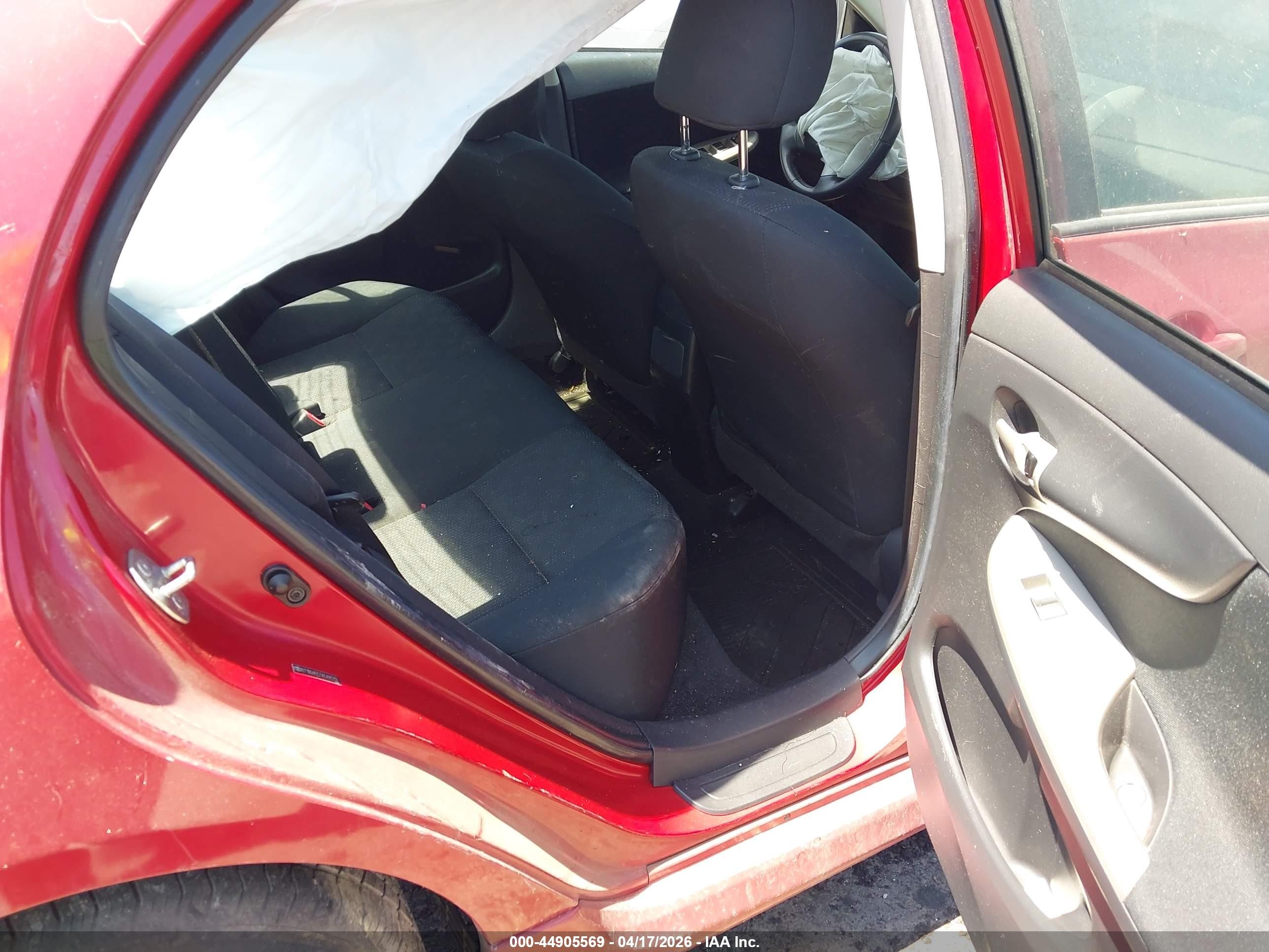 2010 Toyota Corolla S Red vin: 2T1BU4EE7AC491313