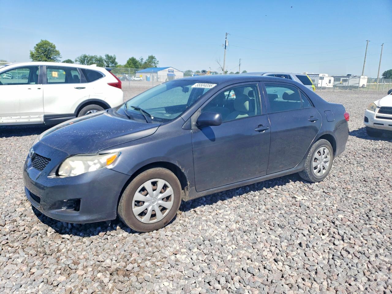 2010 Toyota Corolla Le Gray vin: 2T1BU4EE7AC492204