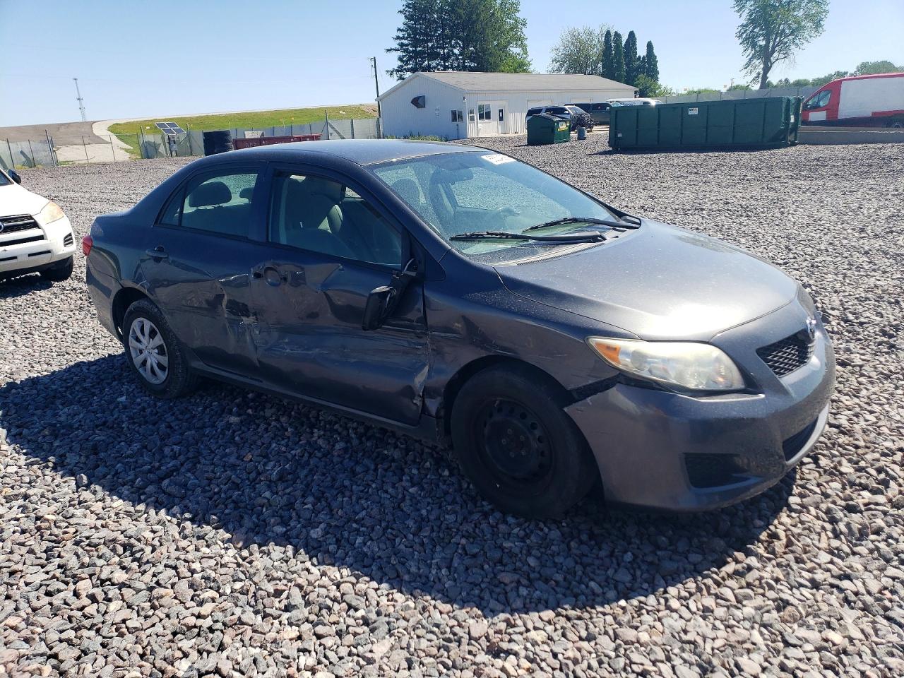 2010 Toyota Corolla Le Gray vin: 2T1BU4EE7AC492204