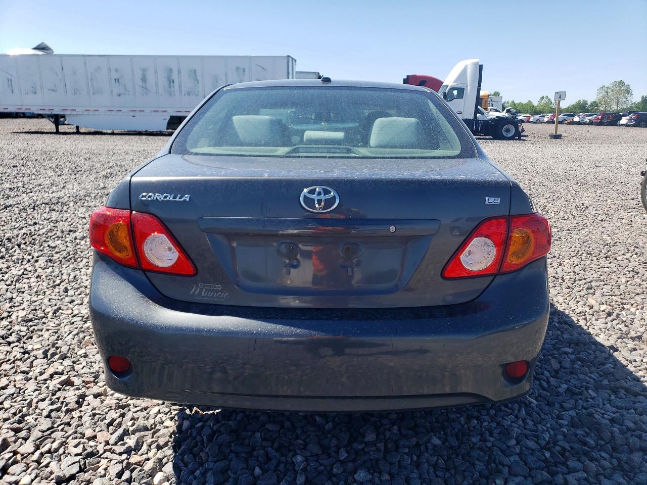 2010 Toyota Corolla Le Gray vin: 2T1BU4EE7AC492204