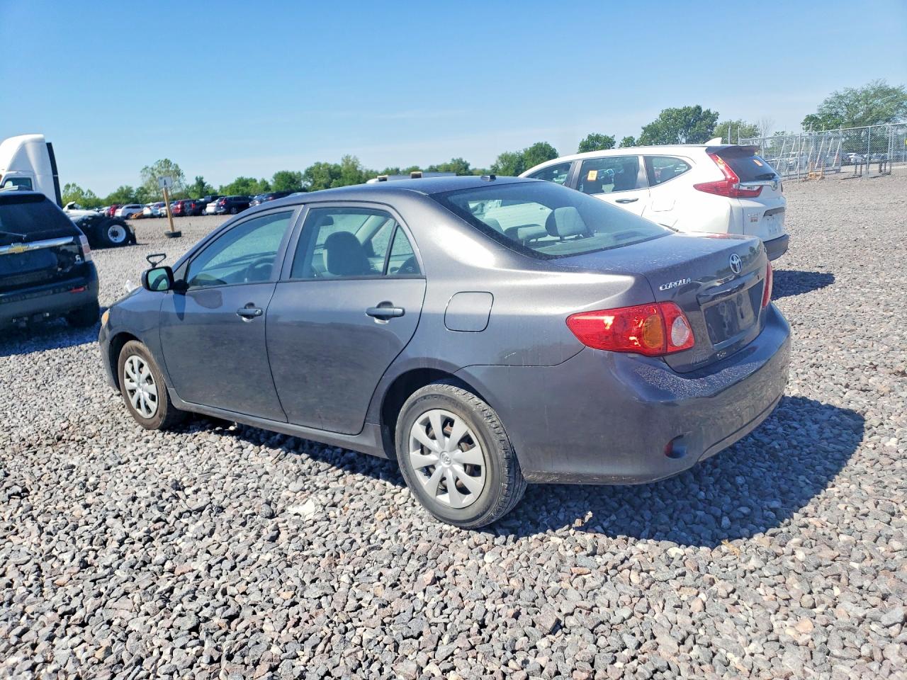 2010 Toyota Corolla Le Gray vin: 2T1BU4EE7AC492204