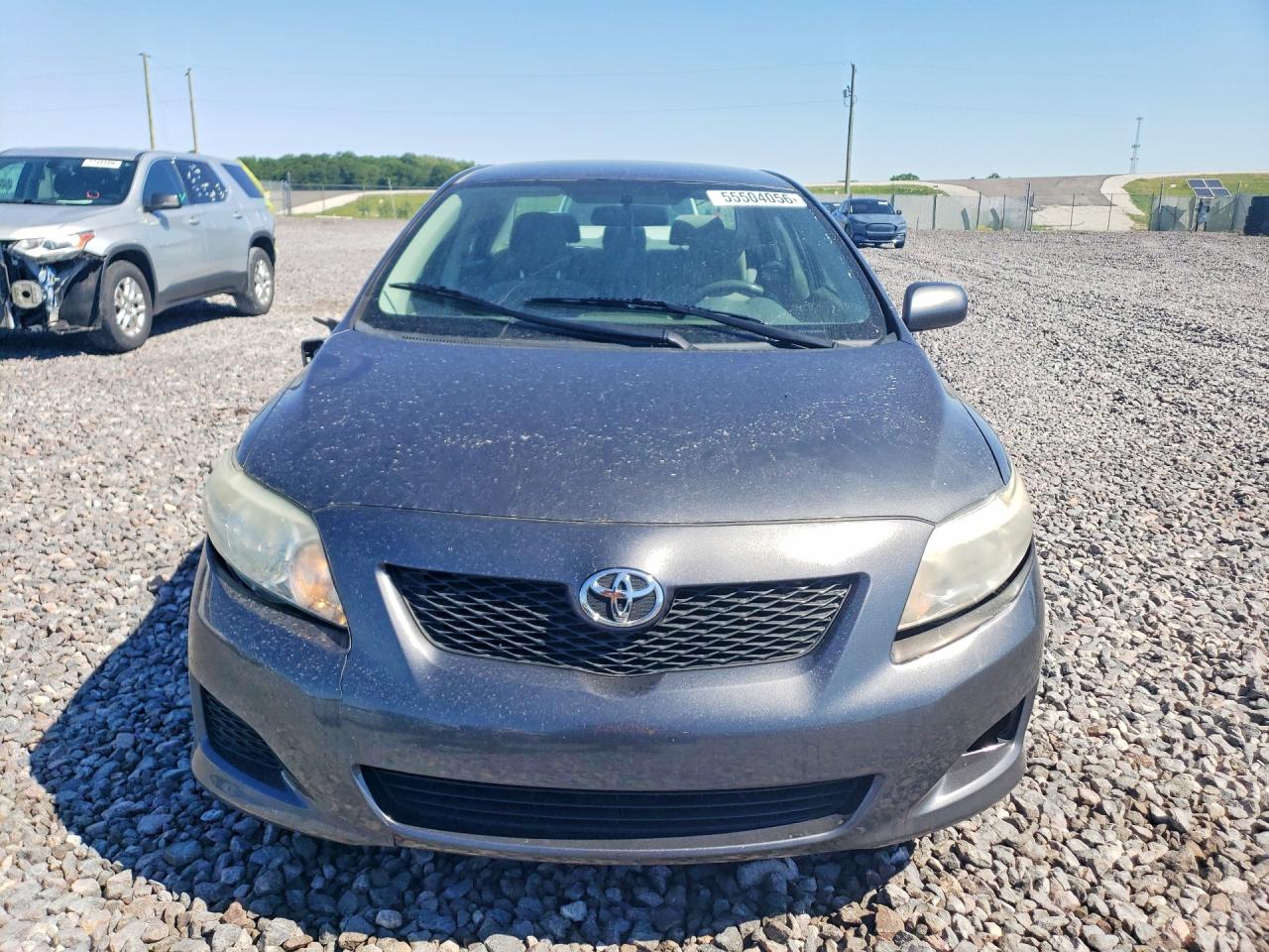 2010 Toyota Corolla Le Gray vin: 2T1BU4EE7AC492204