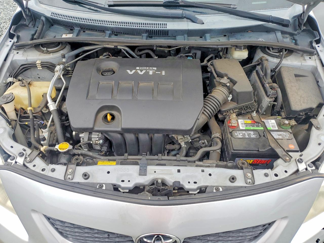 2010 Toyota Corolla Le Gray vin: 2T1BU4EE7AC505503