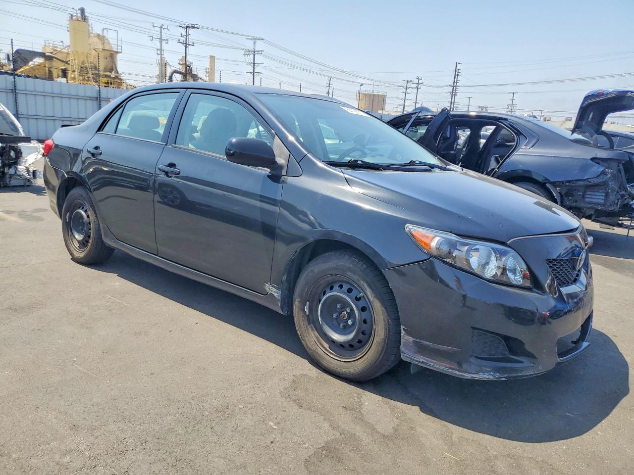 2010 Toyota Corolla Le Black vin: 2T1BU4EE7AC510152