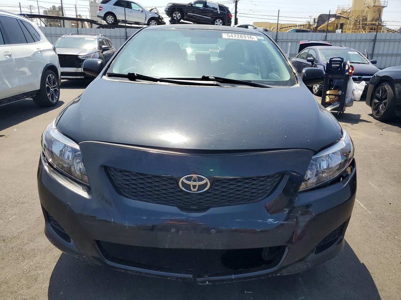 2010 Toyota Corolla Le Black vin: 2T1BU4EE7AC510152